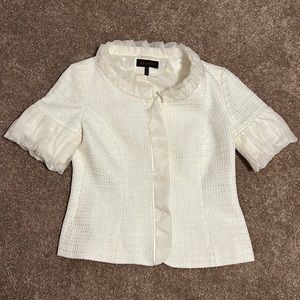 Escada cream coloured jacket / blazer - size 40